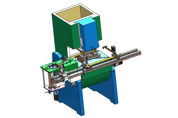 全自動沖床送料機設計模型